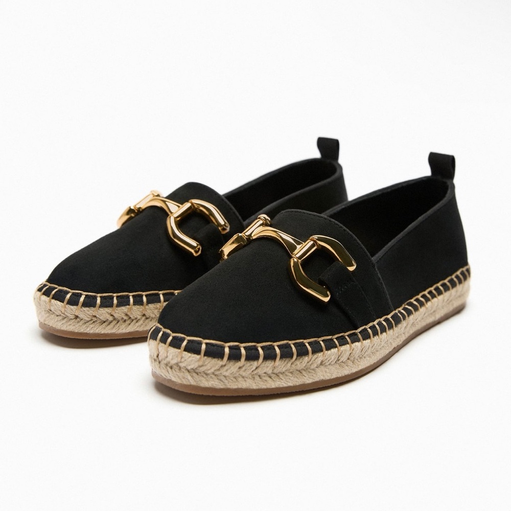 ZARA BLACK ESPADRILLE ORNAMENT